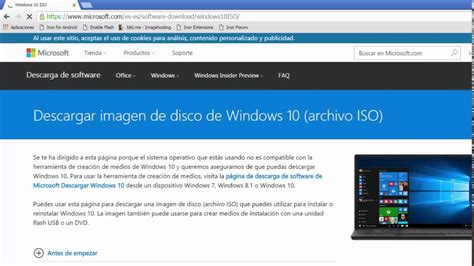 windows 7 página oficial.